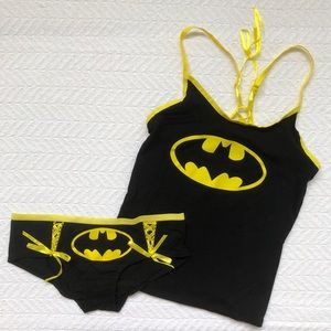 NWOT DC COMICS BATMAN CAMI SET